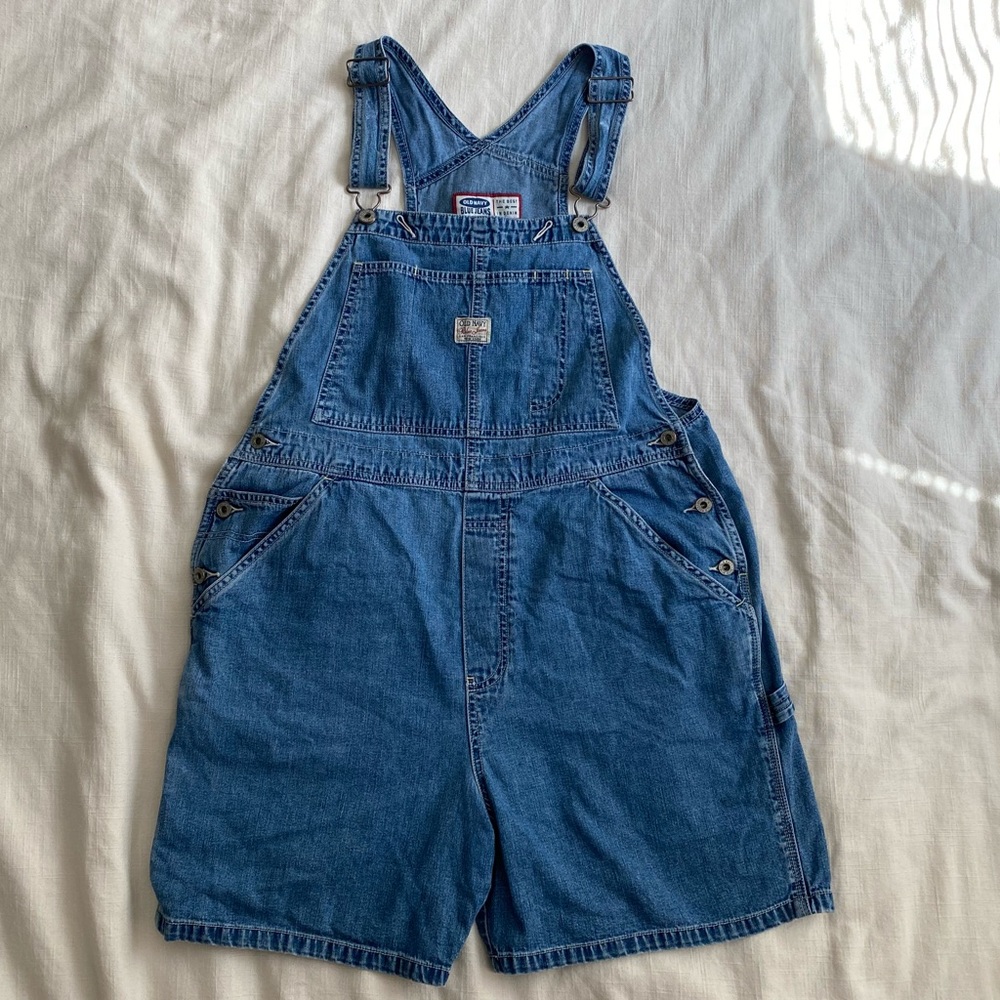Old Navy short overalls size large